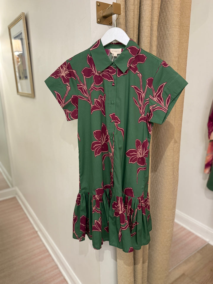 Jenny Dress Verde Orchid
