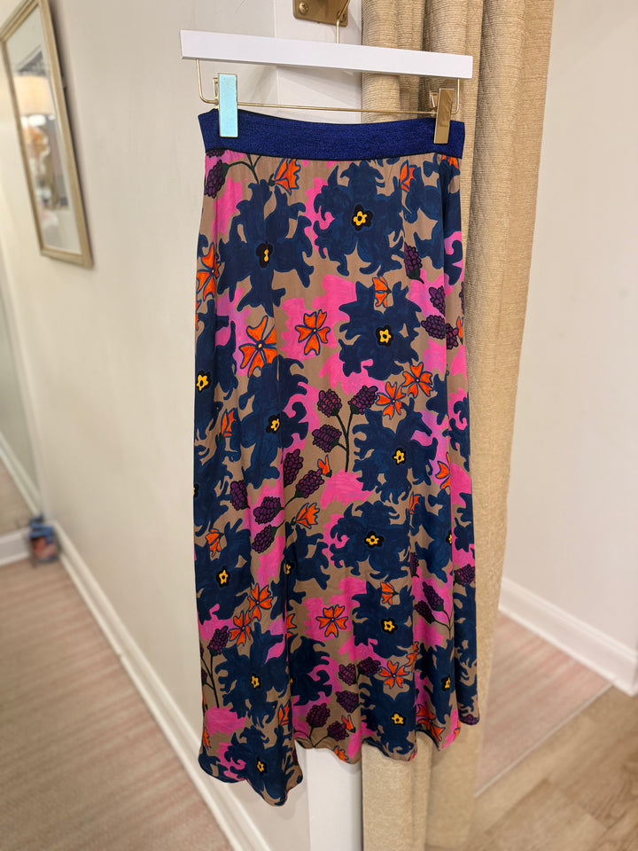 Swing Skirt Suzani Navy