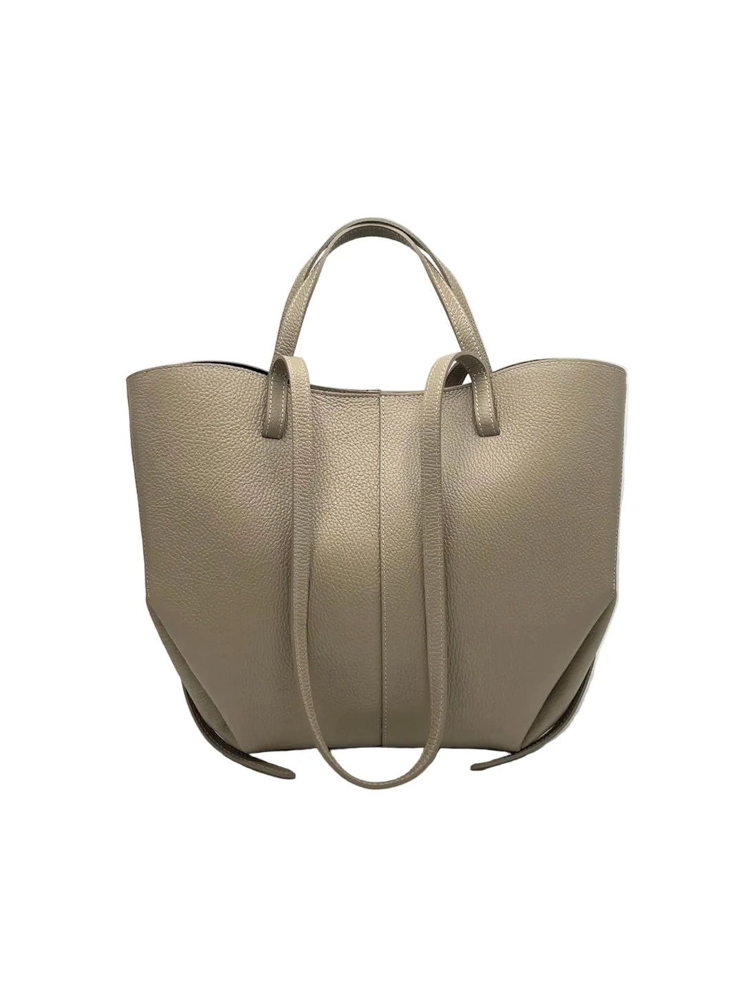 Phoebe Large Genuine Leather Shoulder Bag
