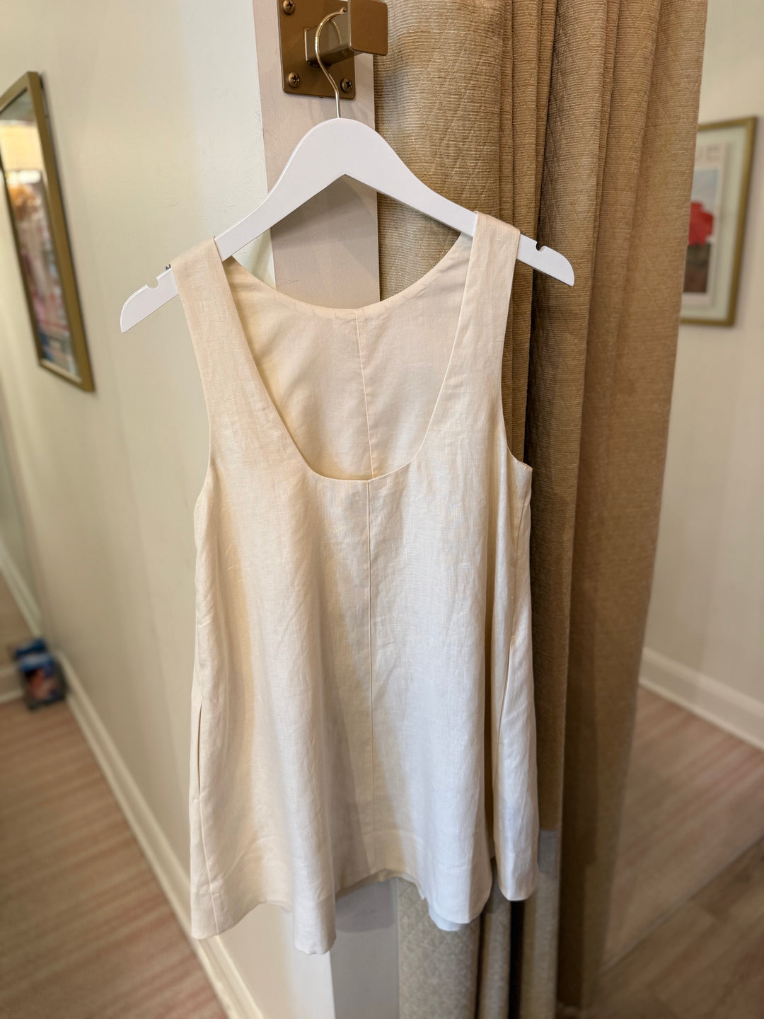 Nemi Linen Mini Dress