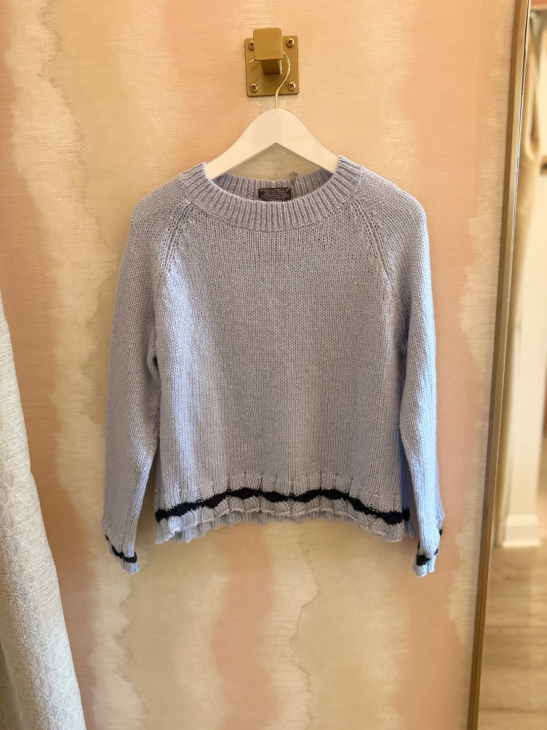 Canyon Tipped Raglan Crew Chunky
