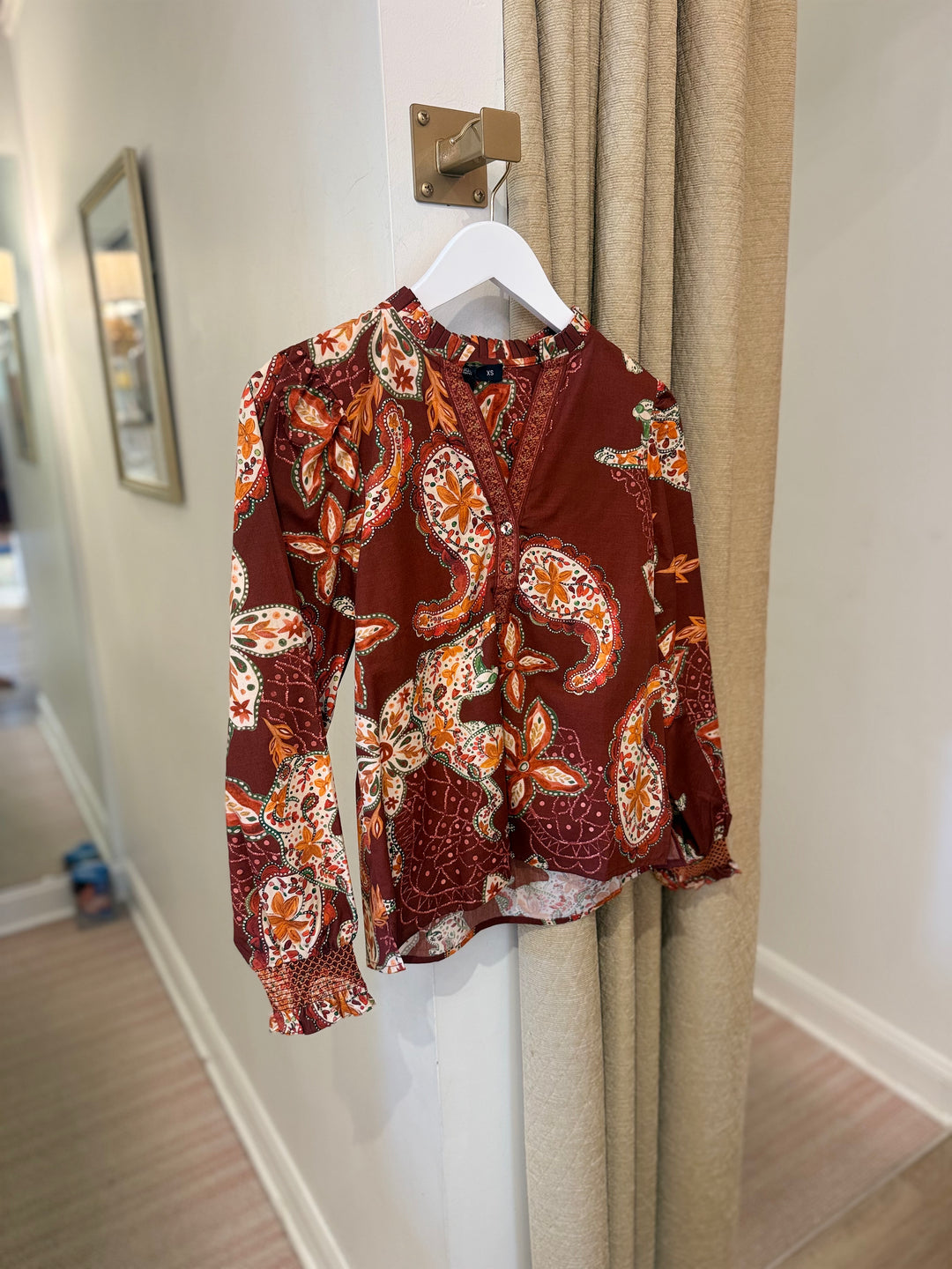 Ashley Top Wild Paisley