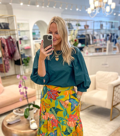 Cali Blouse Forest