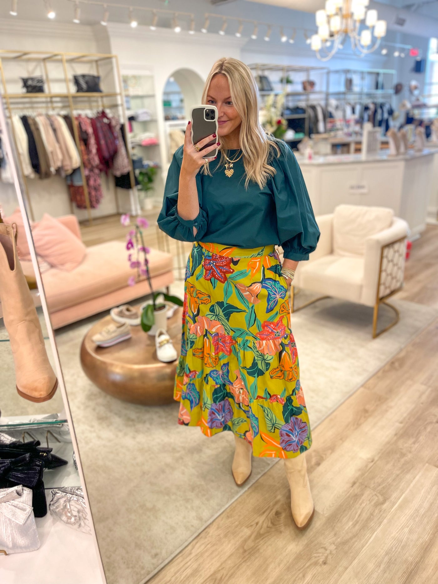 Cali Blouse Forest