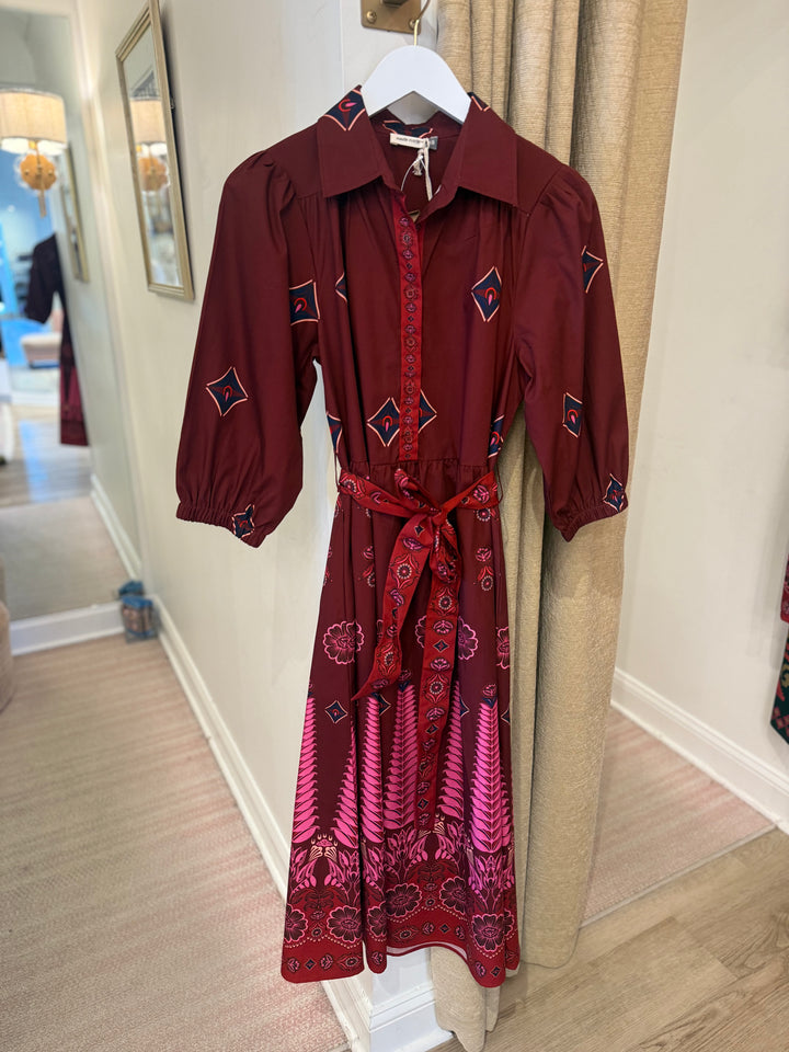 Remi Dress Geo Ferns