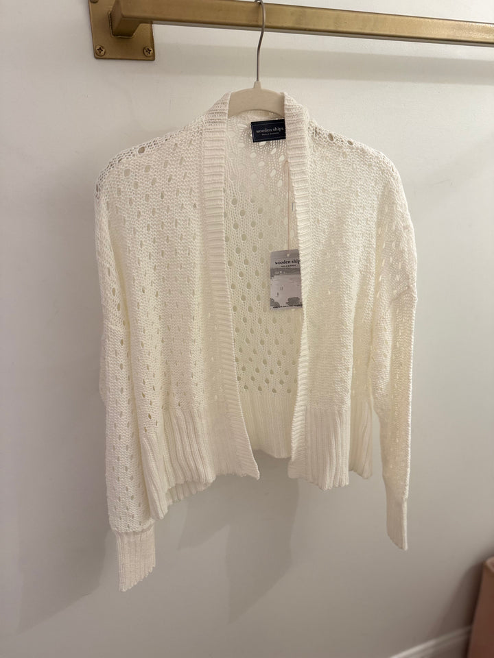 Levi Cardi Cotton Breaker White