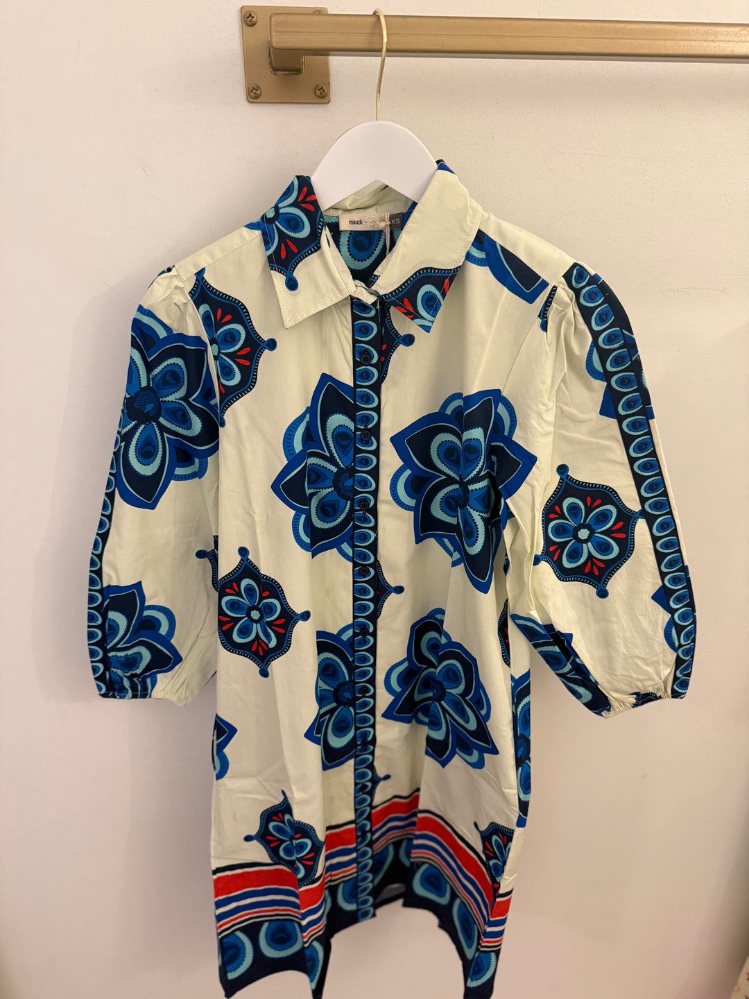 Ava Dress Geometric Florals