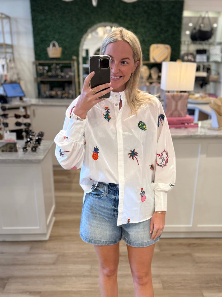 Mona Embroidered Shirt