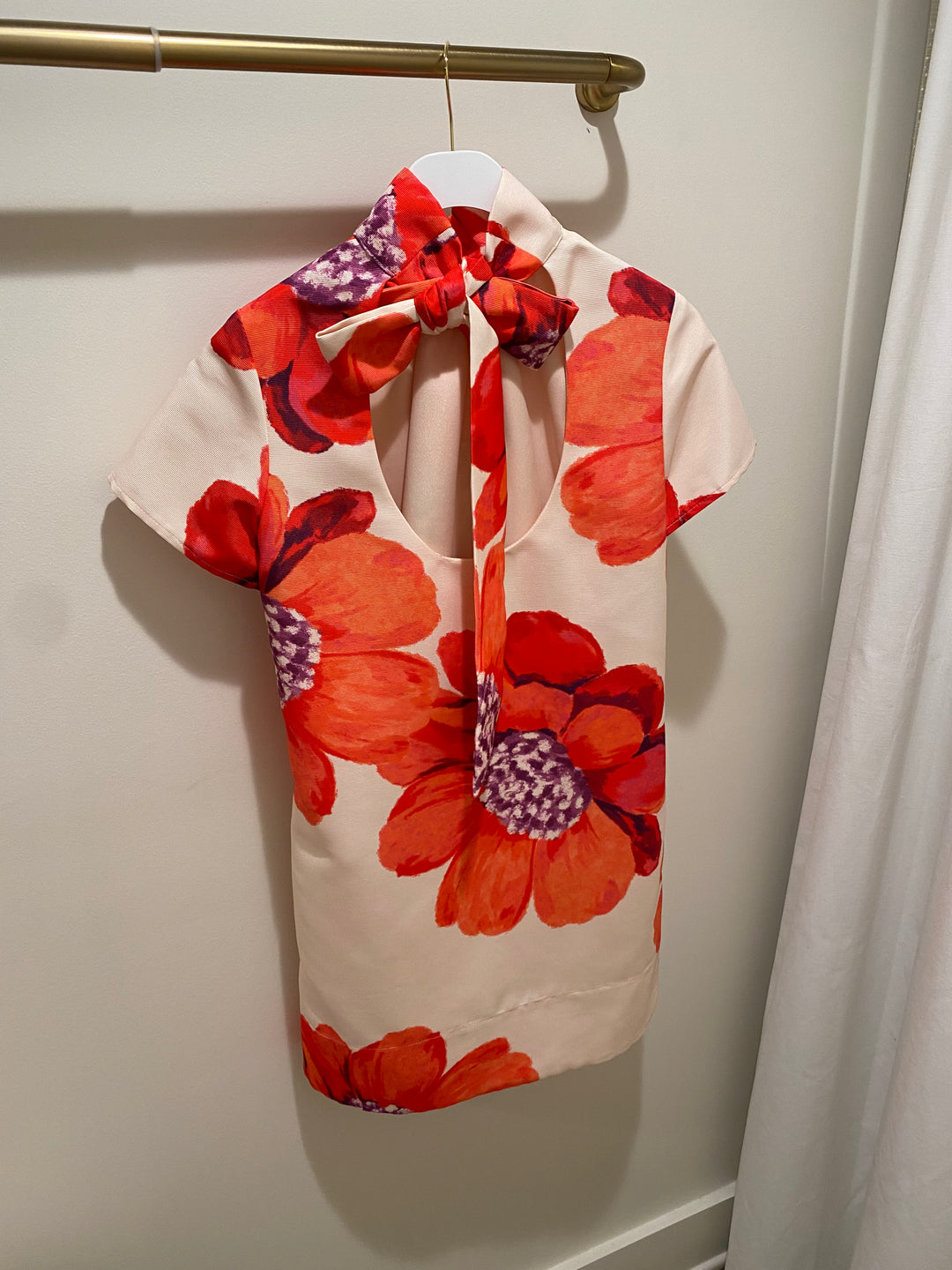 Rory Dress Butter/Coral