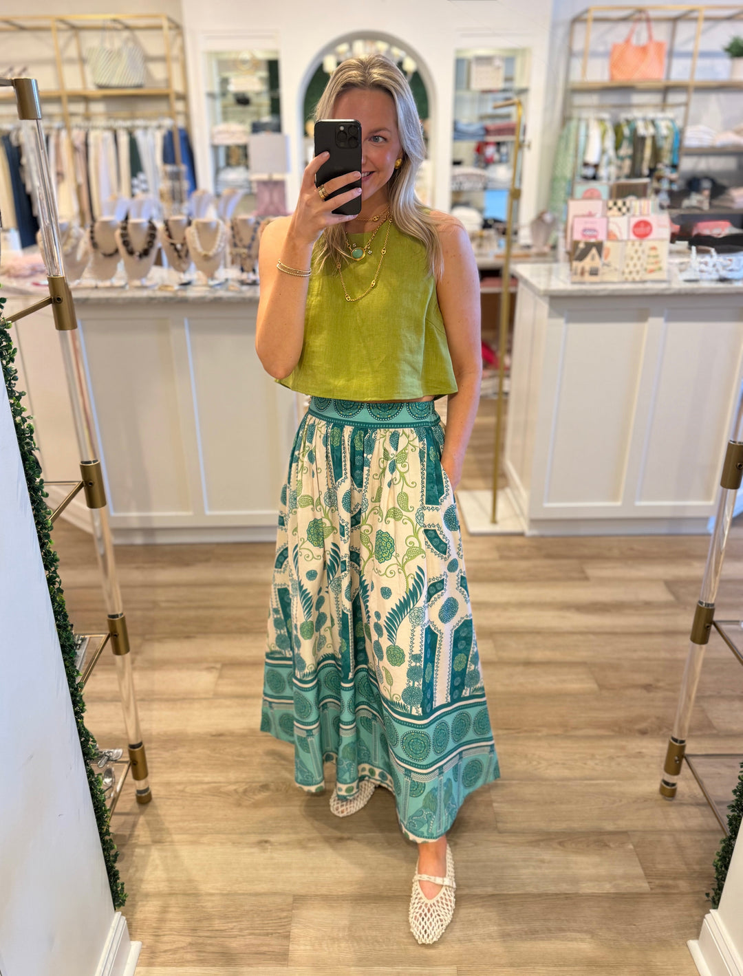 Maeve Skirt Parterre