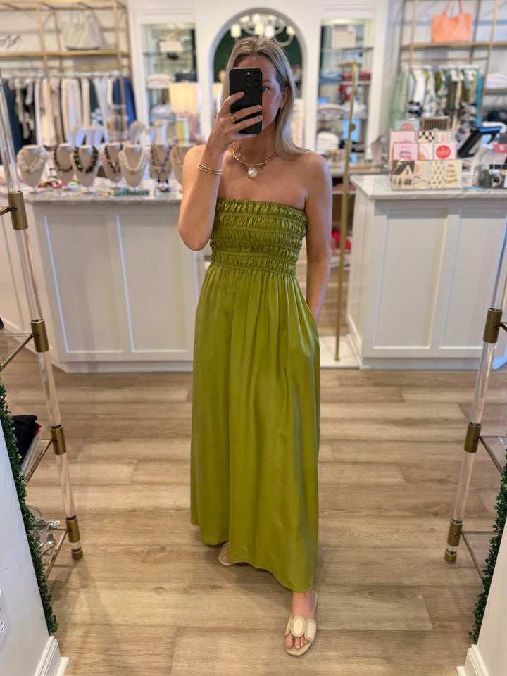 Zuri Tencel Maxi Dress Fern