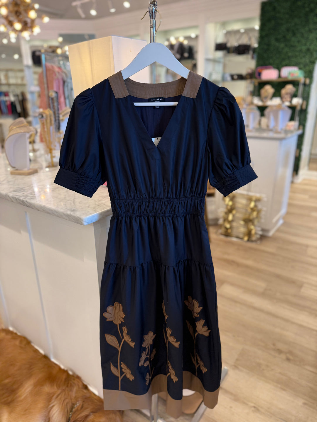 Josephine Midi Dress Navy