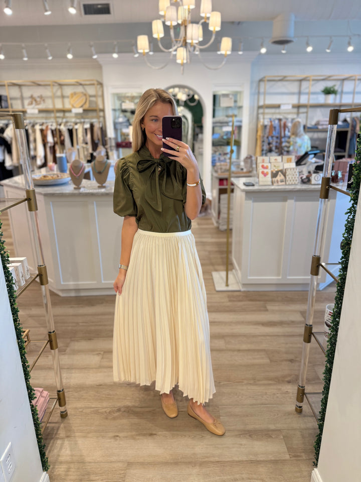 Perry Blouse Olive