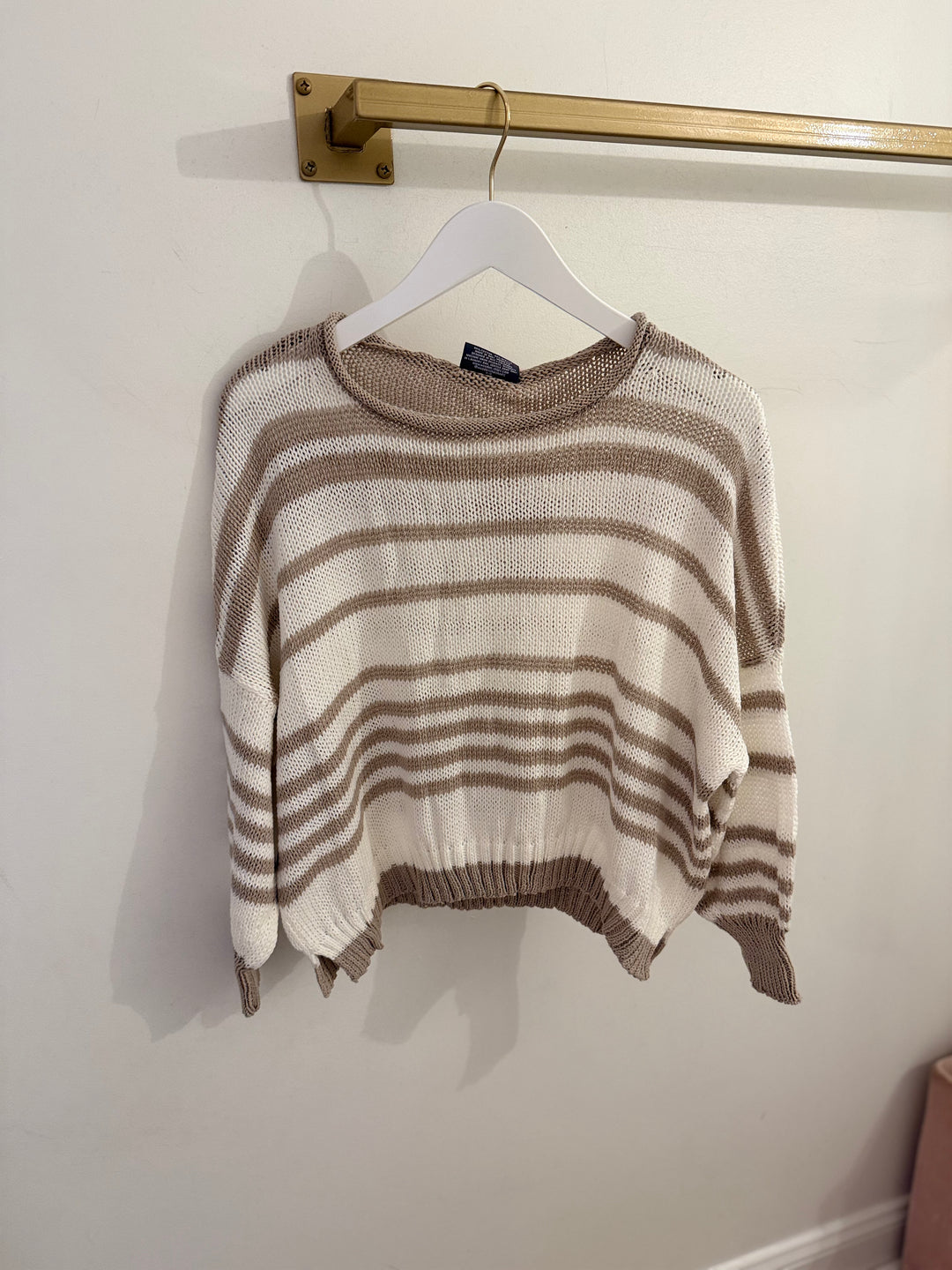 Hudson Striped Cotton Knit