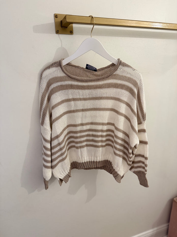 Hudson Striped Cotton Knit