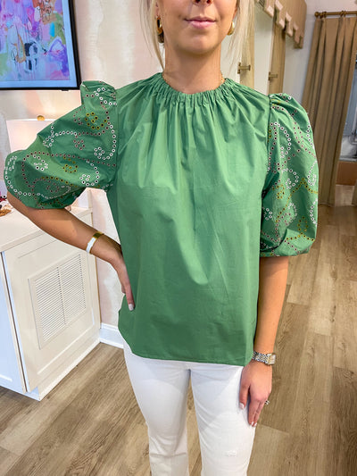 Lilly Blouse Green