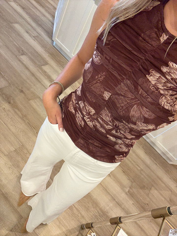 Grumari Mesh Top