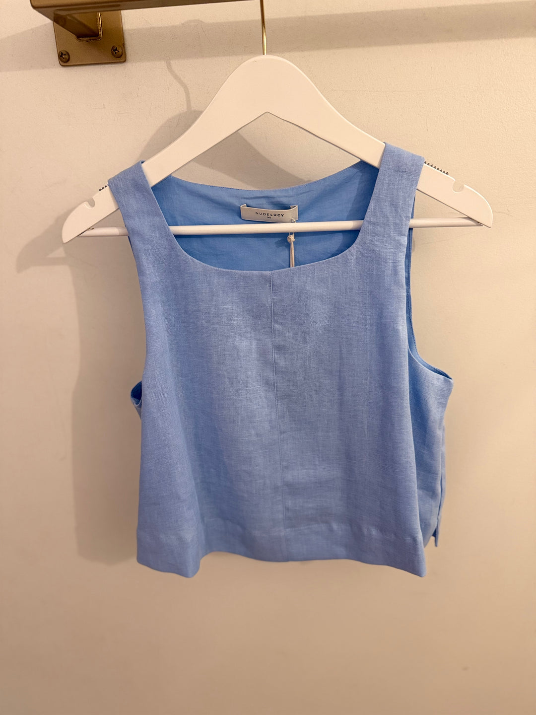 Thilda Linen Top Bermuda
