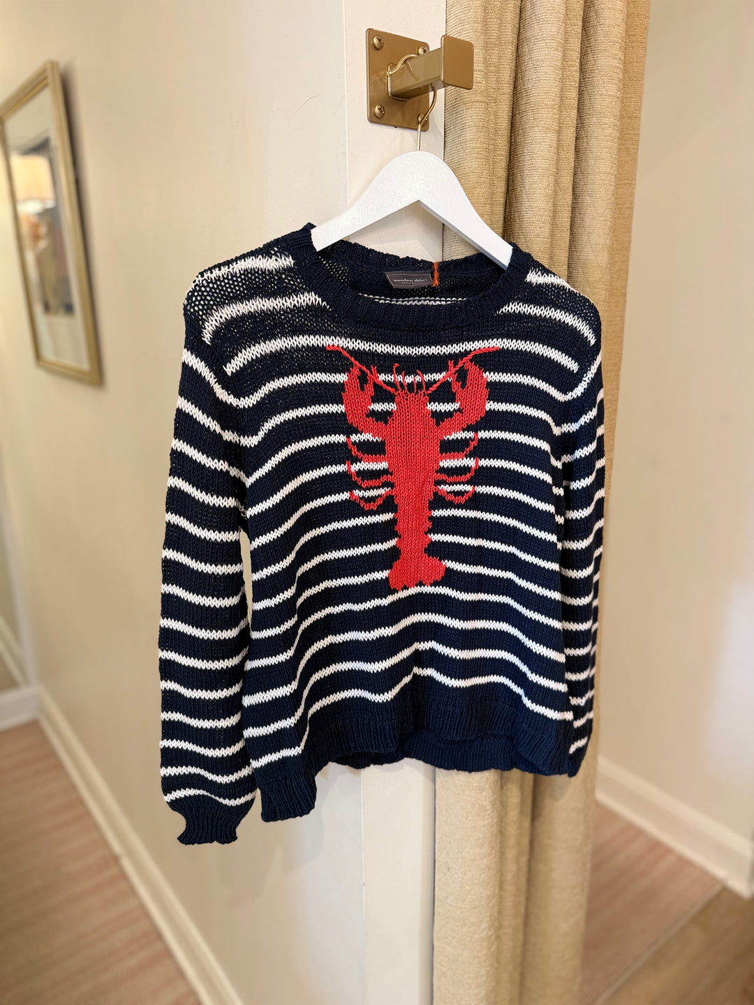 Lobster Striped Crew