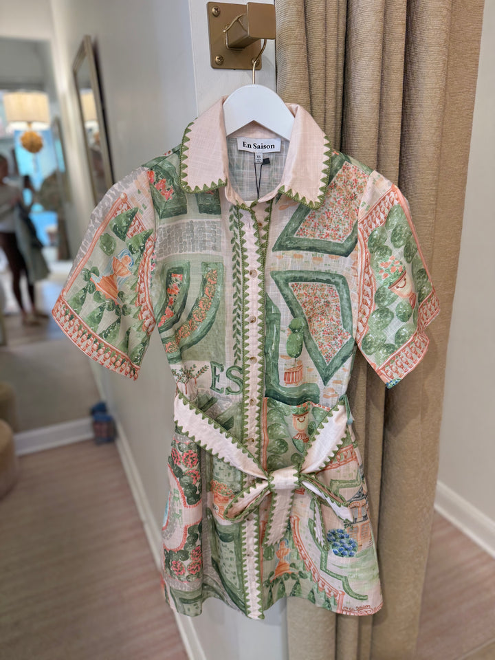 Sariyah Mini Shirt Dress