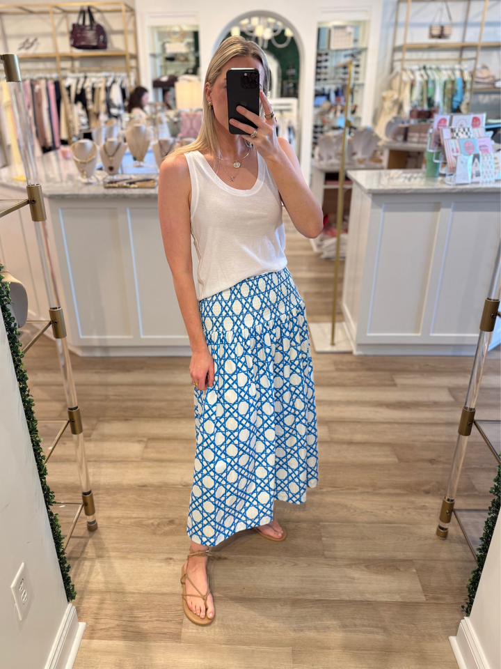 Betsy Skirt Coastal Cane