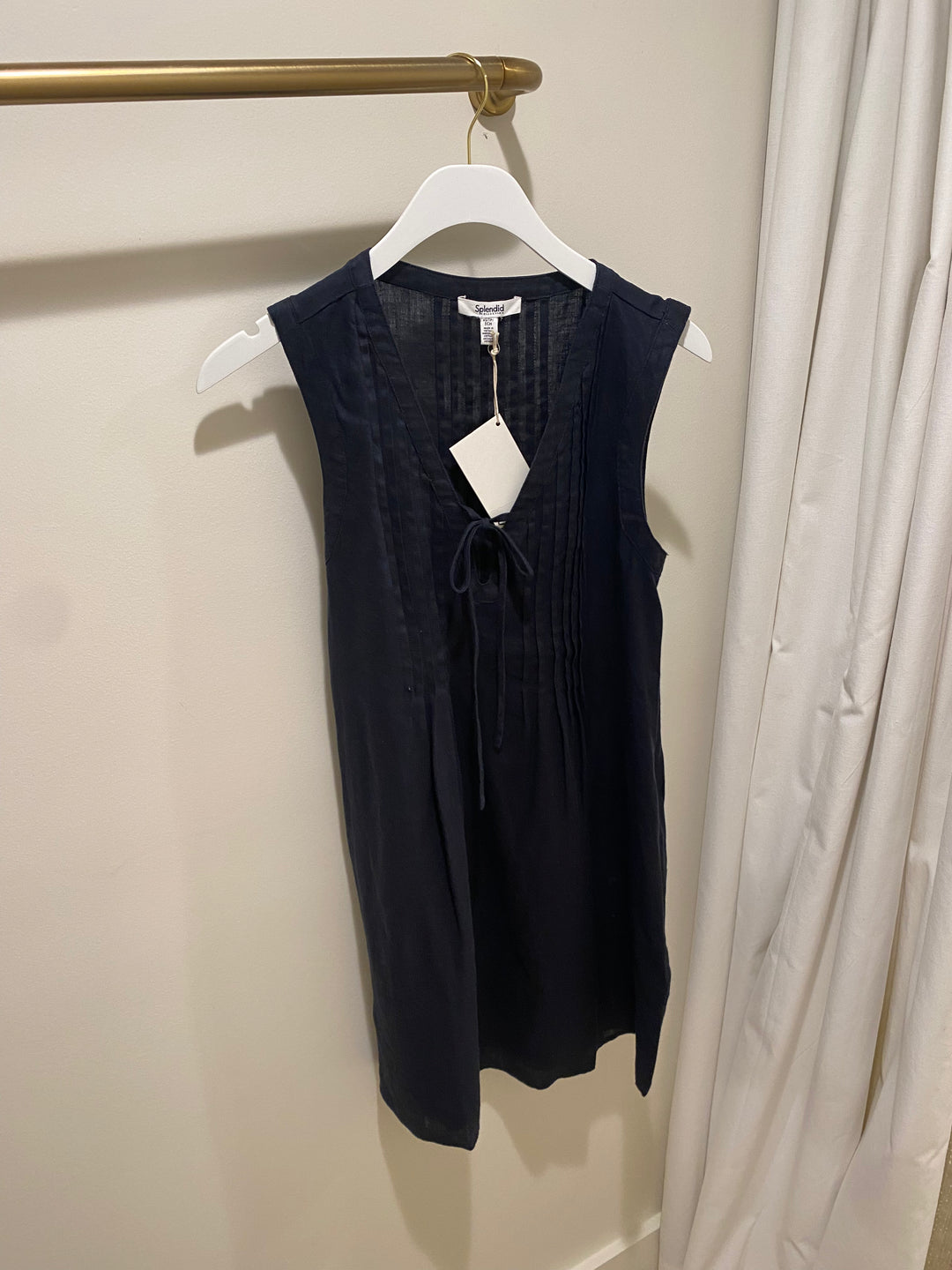 Stella Linen Mini Dress – Blended Shoes + Apparel