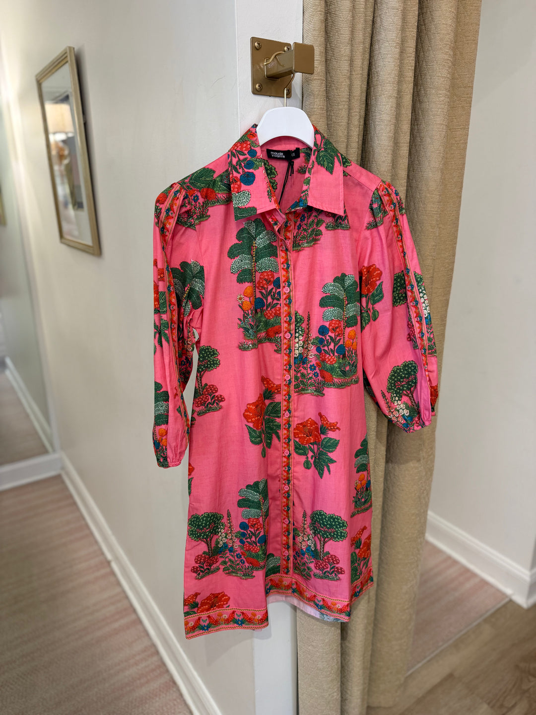 Ava Dress Pink Isles