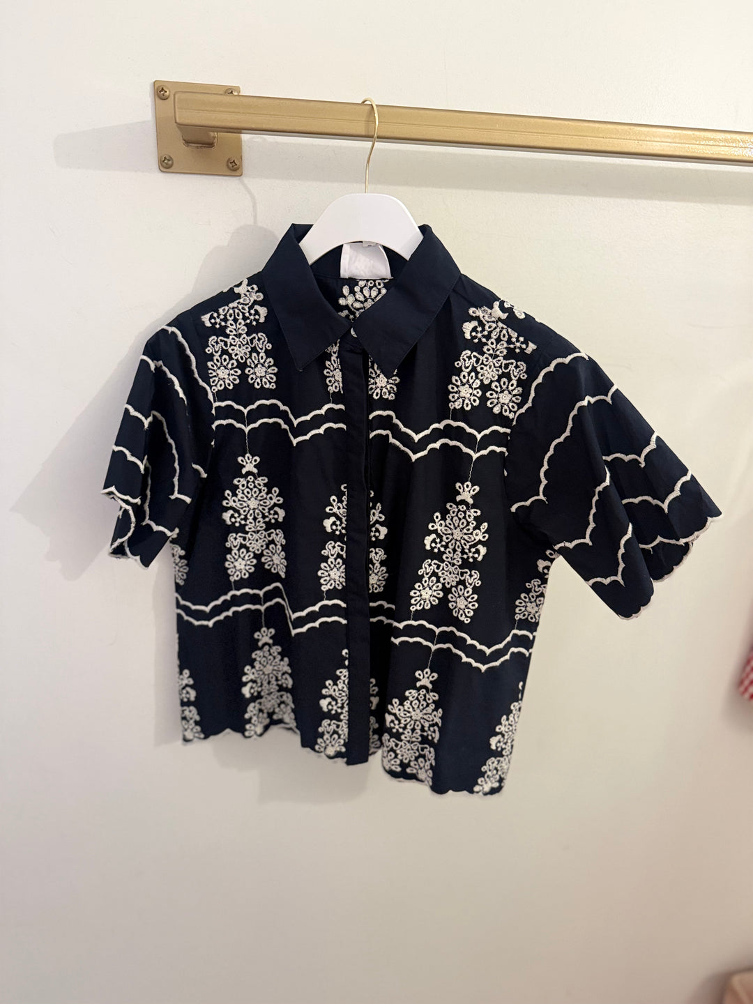 Clifton Shirt Navy/Whisper