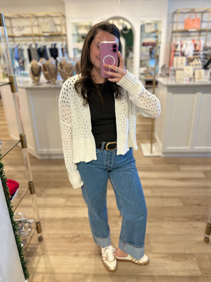 Levi Cardi Cotton Breaker White