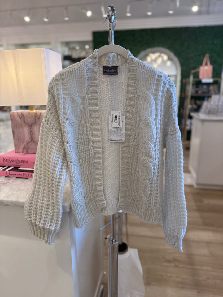 Olivia Cable Cardi Chunky Mirage