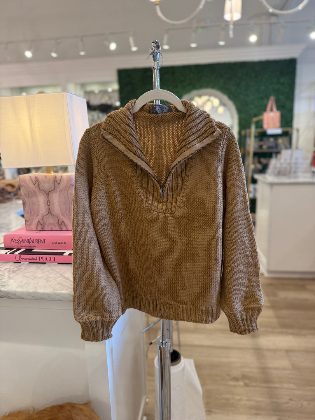 Petra Zip Top Chunky Copper