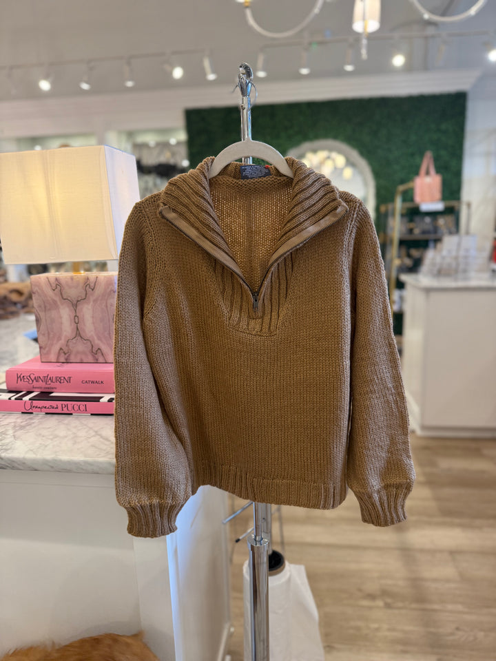 Petra Zip Top Chunky Copper