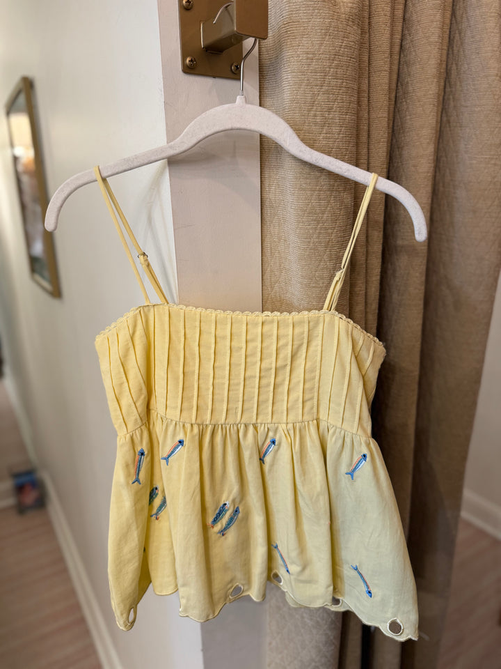 Amalfi Top Yellow
