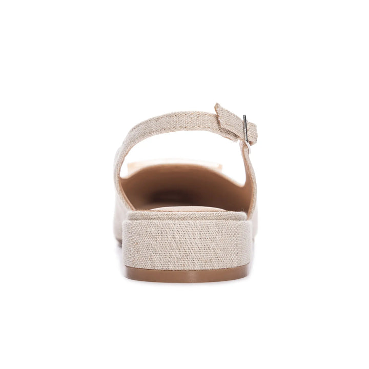 Sweetie Linen Slingback