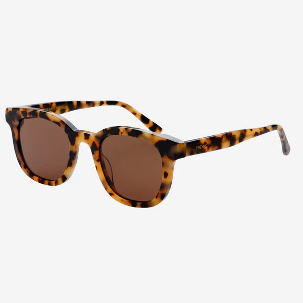 Jasper Acetate Unisex Sunglasses Milky Tortoise