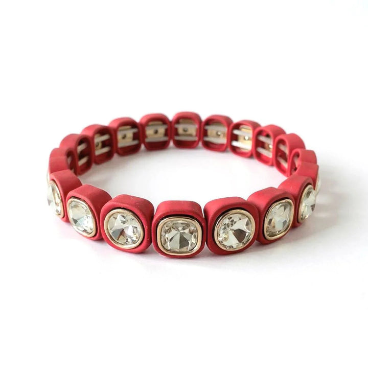 Jelly Pop Bracelet Red