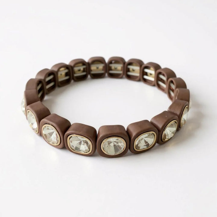 Jelly Pop Bracelet Mocha