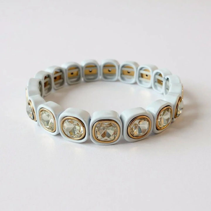 Jelly Pop Bracelet White