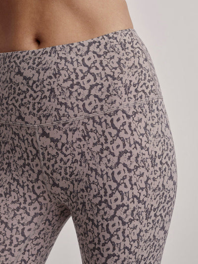 Let's Move High Rise Legging Deep Rose Cheetah