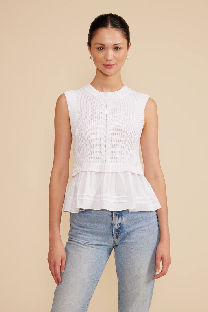 Millie Mixed Media Top