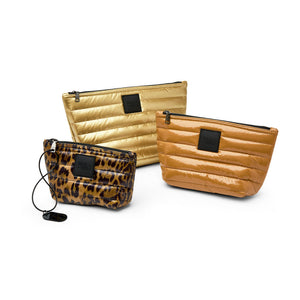 Travel Trio Organizational Pouches Gold