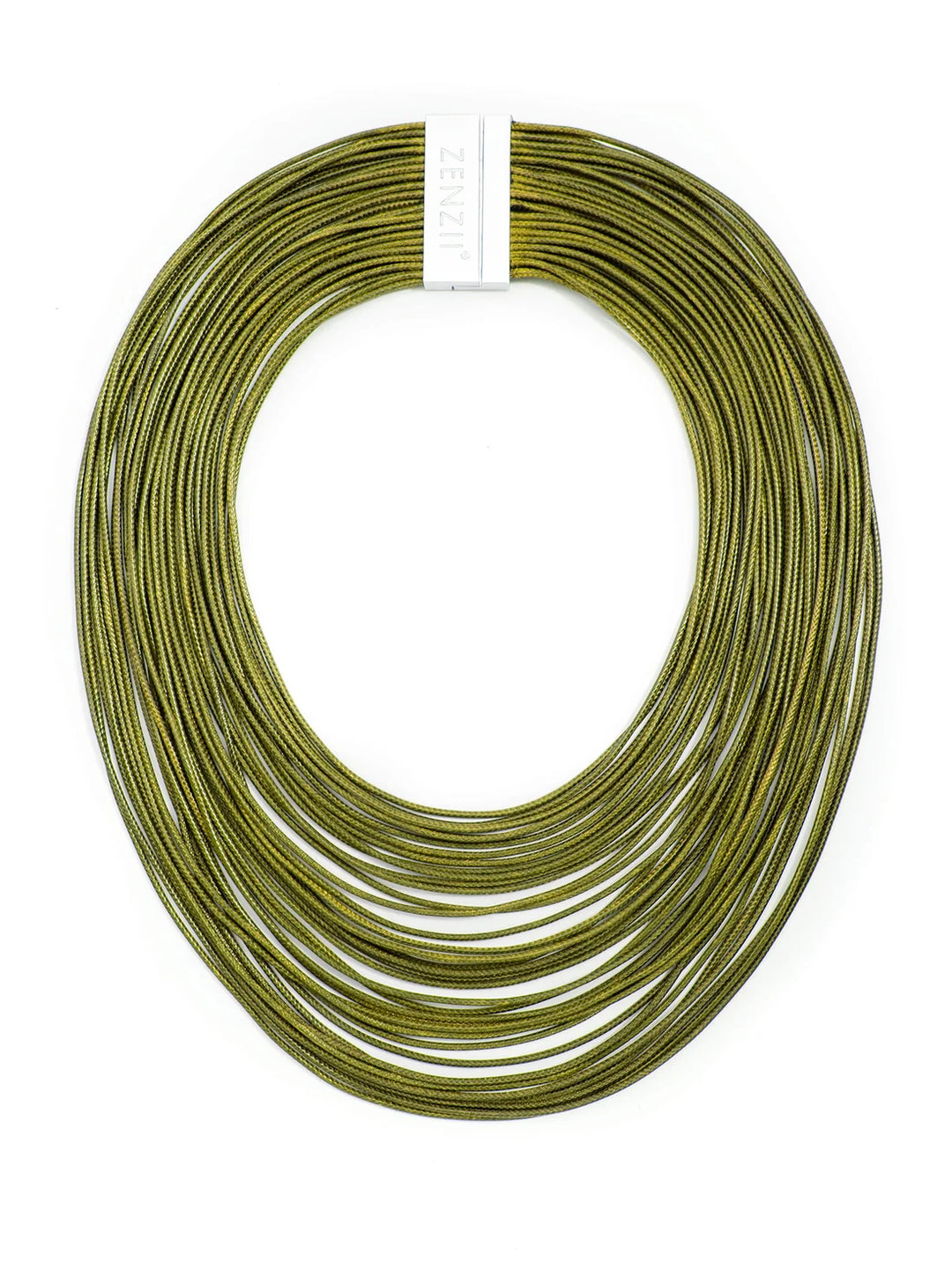 Tight Rope Necklace Green