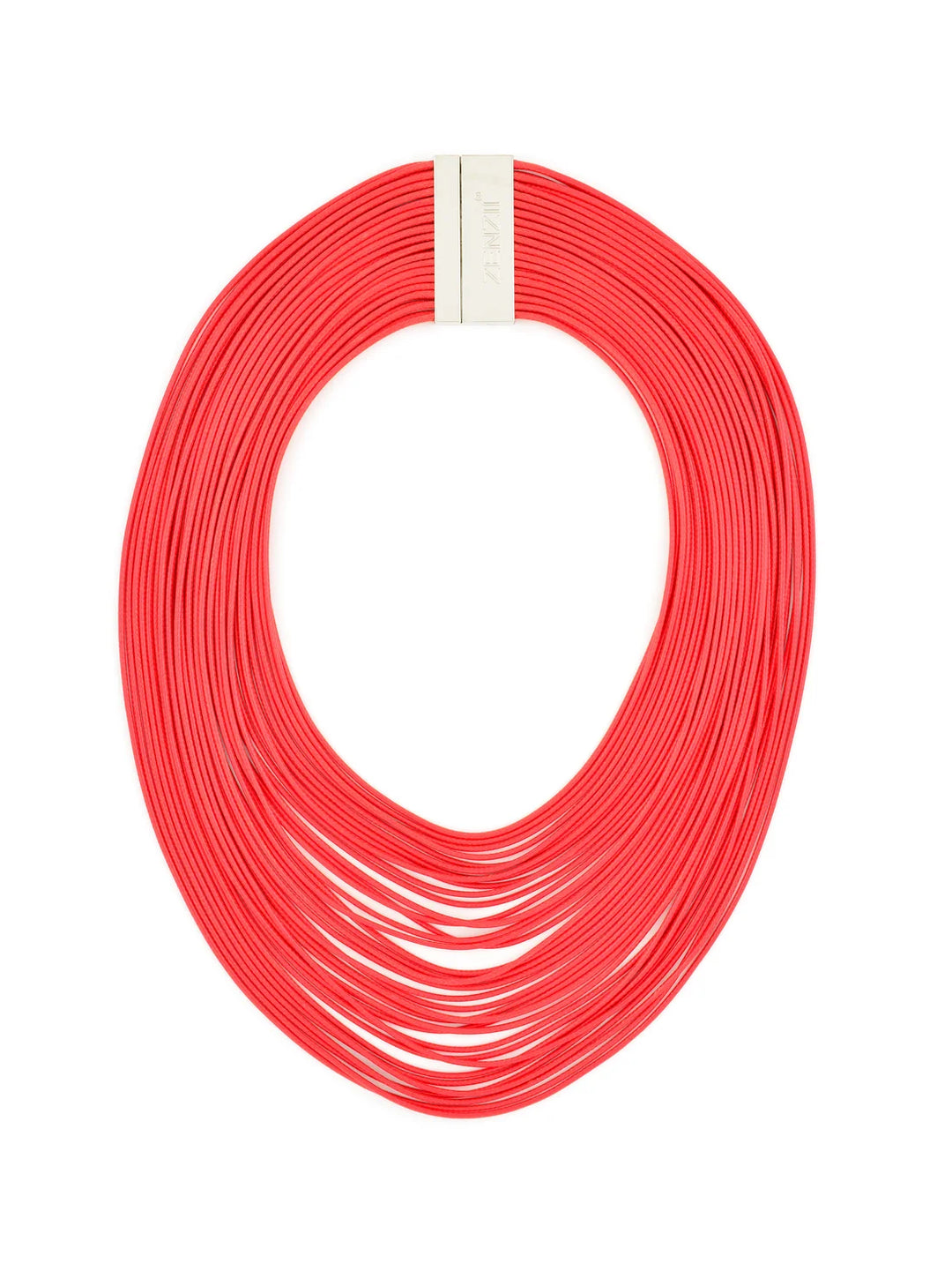 Tight Rope Necklace Red