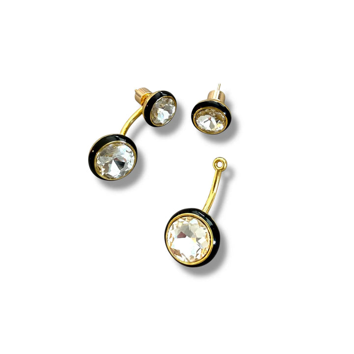 Maison Wrap Earring Black