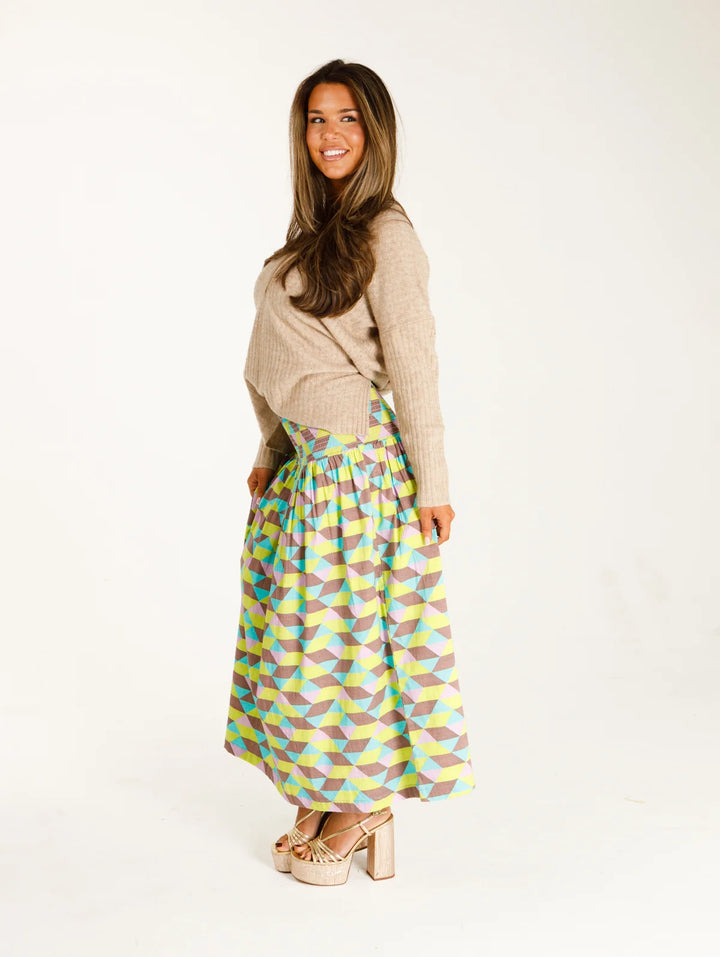 Betsy Skirt Grove Grid