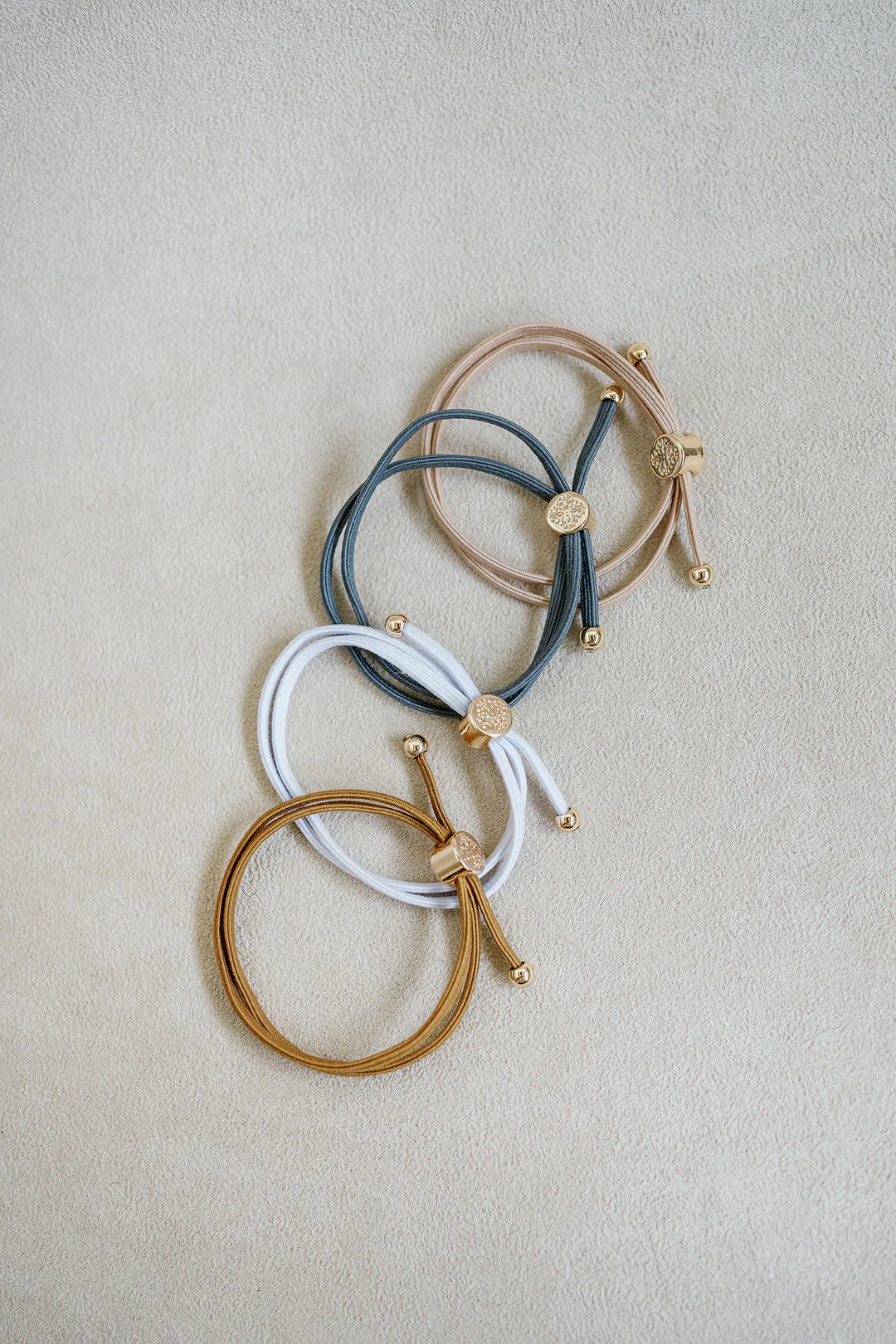 Skinny Hair Tie Set Neutral