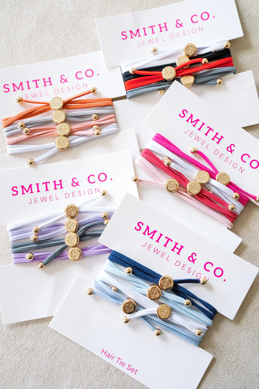 Skinny Hair Tie Set Neutral