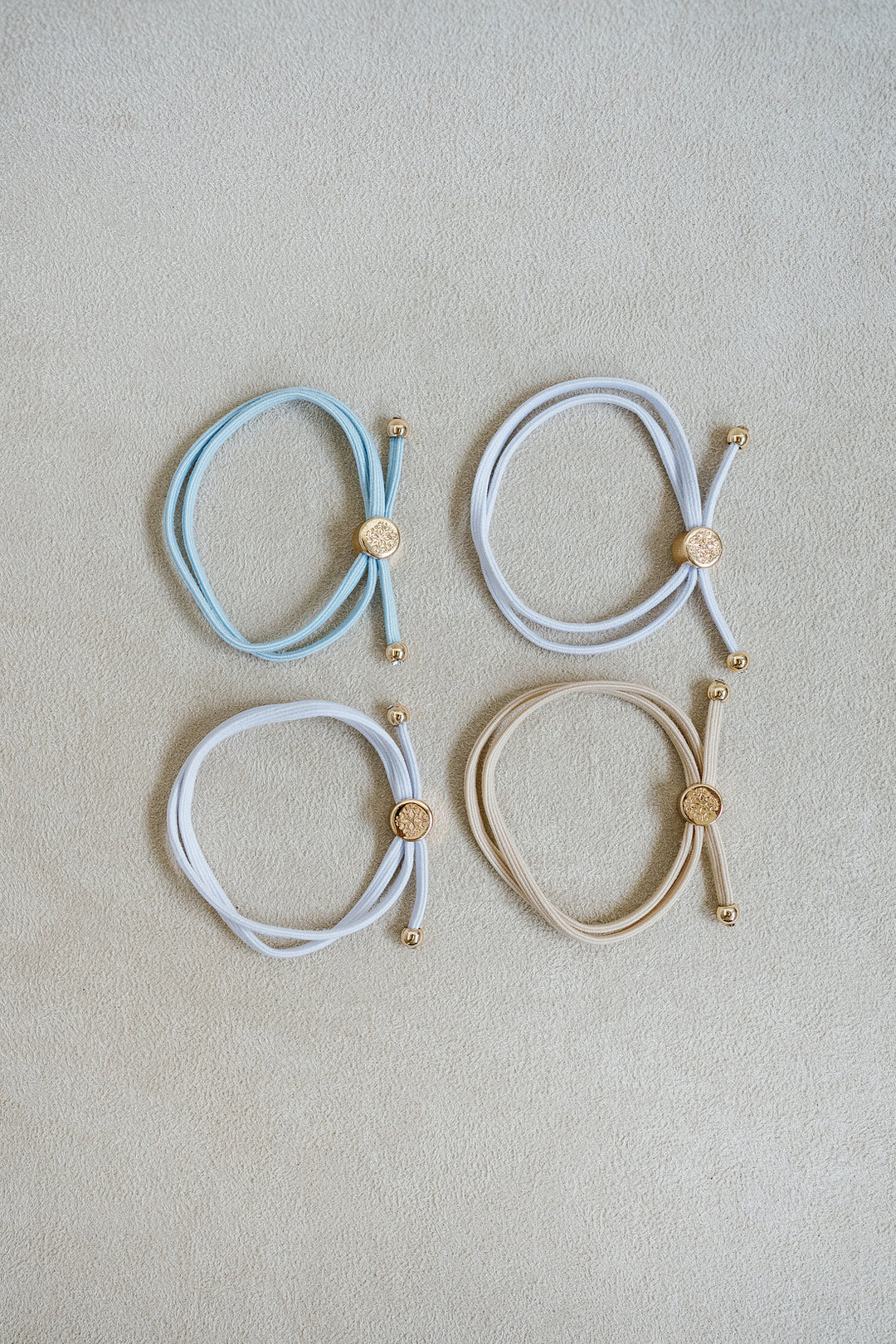 Skinny Hair Tie Set Bride To Be
