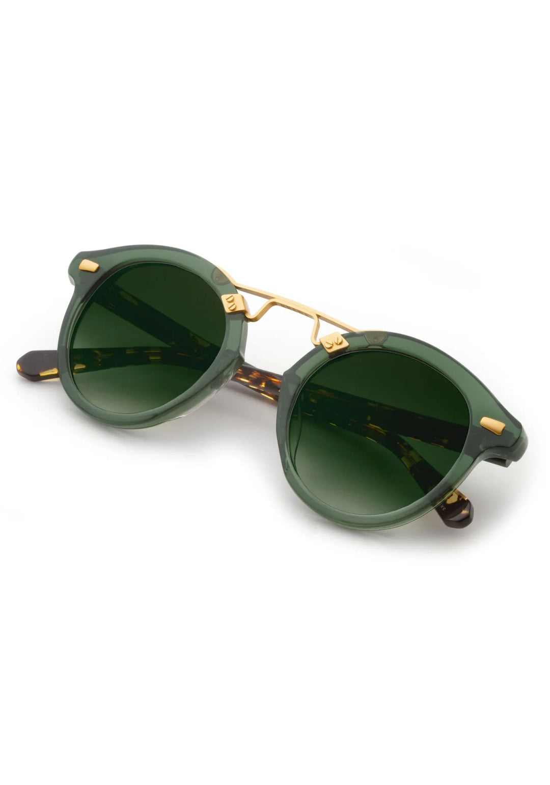 STL II Sunglasses Bottle Green Zulu 24K