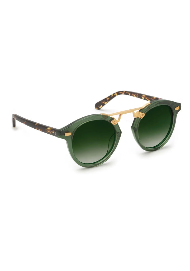 STL II Sunglasses Bottle Green Zulu 24K